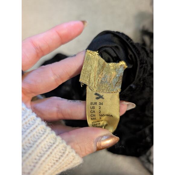 Sparkle Sequin Black Dress - Picture 2 of 7